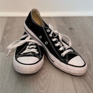 Black Low Top Converse
